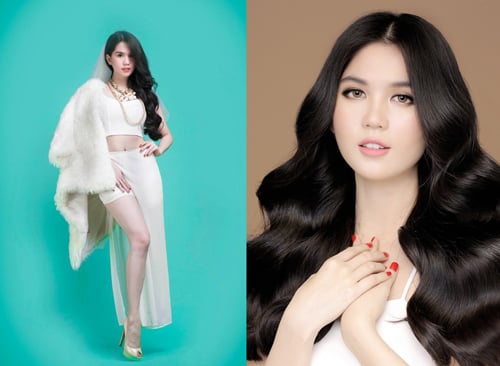 Ngọc Trinh 'mất chân', hóa hươu cao cổ vì lỗi photoshop