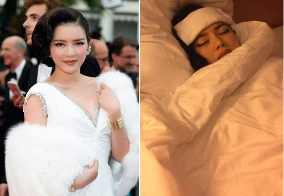Lý Nhã Kỳ đổ bệnh sau lịch trình làm việc dày đặc tại LHP Cannes