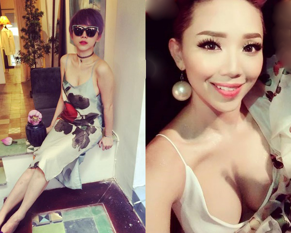 Tóc Tiên không mặc nội y khoe vòng 1 trễ nải