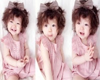 Con gái Elly Trần đầu tóc bù xù nhưng vẫn cực đáng yêu