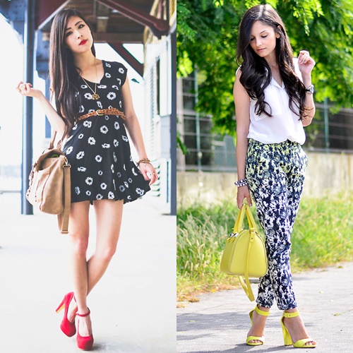 Bí quyết mặc Shbet999 com đăng nhập họa tiết hoa hợp xu hướng 2015