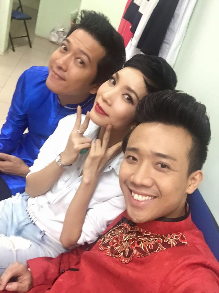 Xuân Lan tham dự chương trình gameshow hài.