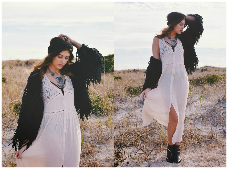 Bạn gái nổi bật, cá tính với phong cách bohemieng