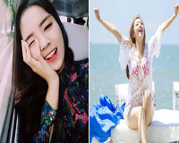 HH Kỳ Duyên xì teen, Minh Hằng khoe dáng nuột nà ở biển