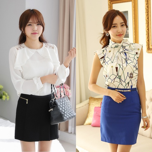 Đến công sở tràn đầy tươi mới với những mẫu sơmi đẹp nhất hè 2015