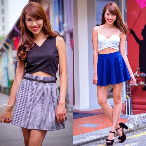 Xu hướng thời trang 2015: Croptop không hề khó mặc!