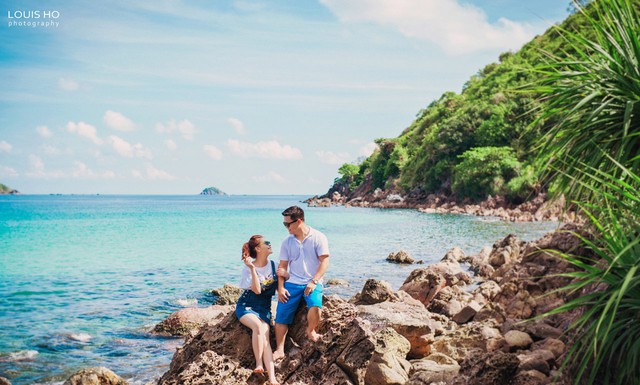 Minh Trí và Nguyệt Trang đã quyết định chọn đây là nơi ghi lại những khoảnh khắc đáng nhớ trong câu chuyện tình yêu của mình trước khi kết hôn.
