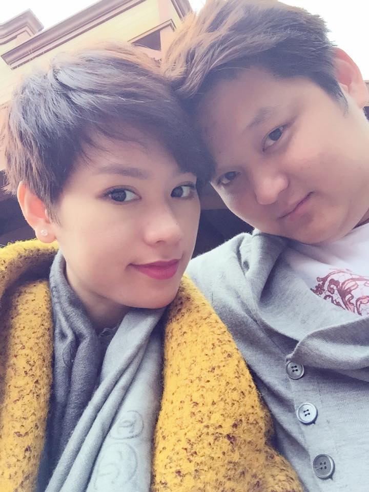 Tình cảm vợ chồng Trà My ngày càng mặn nồng.