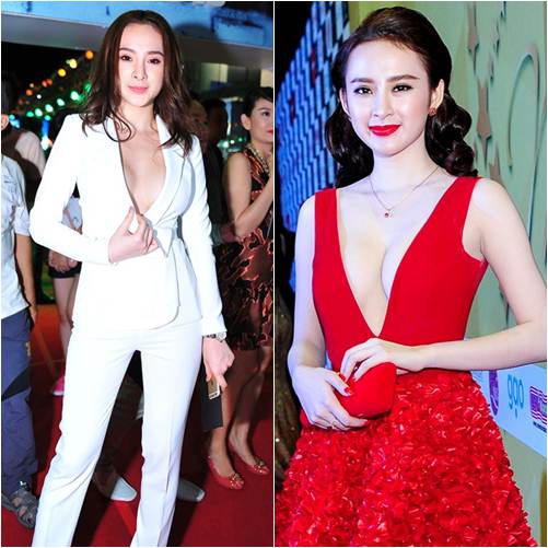 Angela Phương Trinh và những lần mặc nhức mắt khoe vòng 1 quá đà
