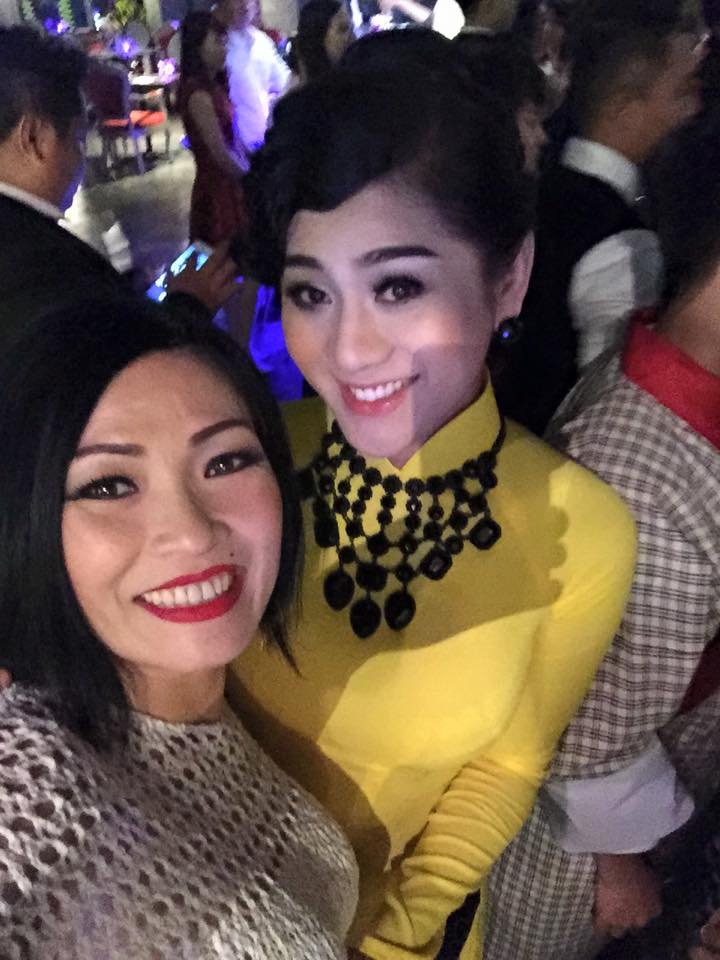 Lâm Khanh Chi và Phương Thanh tham dự event kỷ niệm ngày báo chí.