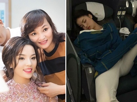 Mẹ Kỳ Duyên nói gì về dáng ngủ 
