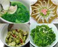 Mâm cơm thanh mát 