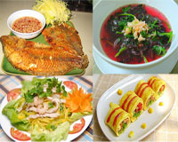 Xua tan nóng hè bằng mâm cơm ngon, bổ, rẻ