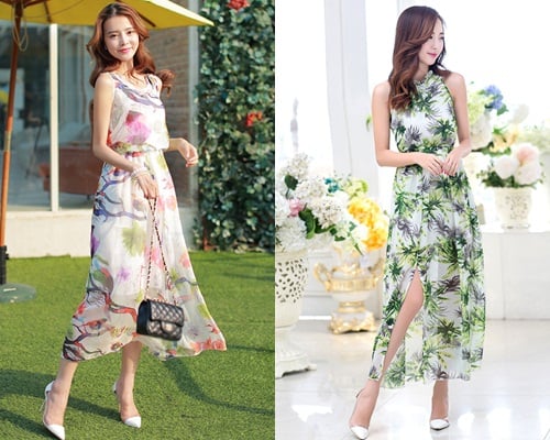 8 kiểu váy maxi giúp bạn 'sống sót' qua mùa hè nóng bức