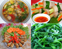 Tiếp tục làm mâm cơm thanh mát giải nhiệt cho ngày hè nắng gắt
