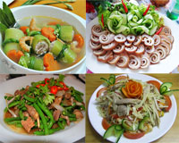 Bữa trưa cuối tuần ngon miệng và đầy màu sắc