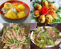 Đậm đà với mâm cơm chiều đầy cuốn hút