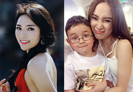 HH Kỳ Duyên rạng rỡ sau scandal, Angela Phương Trinh khoe em trai