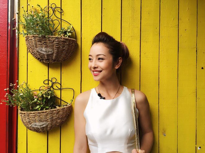 jennifer Phạm khoe lại ảnh tại Hàn Quốc.