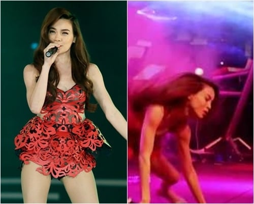 Hồ Ngọc Hà bị lan truyền clip và hình ảnh biểu diễn 