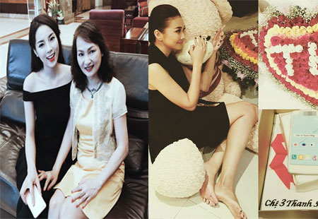 HH Kỳ Duyên dịu dàng bên mẹ, Thanh Hằng khoe đã có