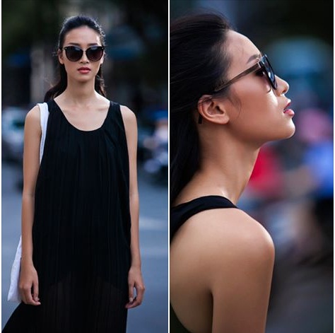 Trang Khiếu:'Dù tính cách có mạnh mẽ đến đâu thì mình vẫn là một phụ nữ. Vẫn muốn có những khoảnh khắc được trở nên xinh đẹp, hiền dịu hay đáng yêu.'