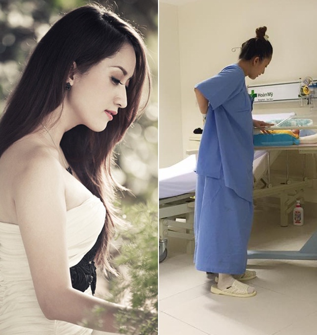 Khánh Thi mong sớm được ôm con vào lòng