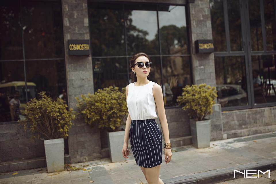 Hoa hậu Kỳ Duyên ngày càng sành điệu cô đang đẹp và sáng trọng lên từng ngày.