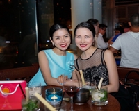 Lệ Quyên rạng rỡ dự tiệc sau án phạt
