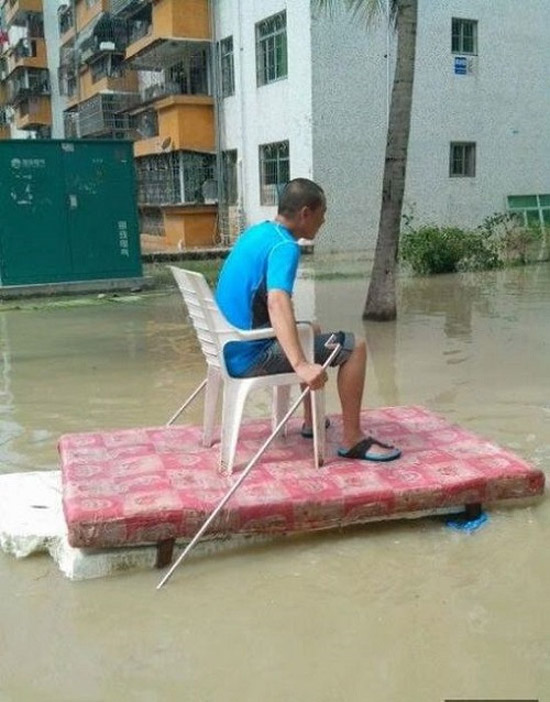 Ý tưởng sáng tạo dành cho mùa mưa bão.