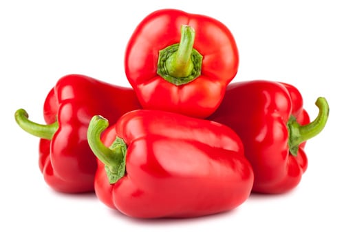 Ớt chuông đỏ chứa lycopene dồi dào dễ tìm thấy và có thể sử dụng thường xuyên trong chế độ ăn hằng ngày.