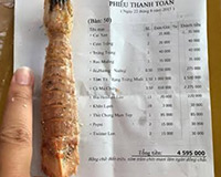 Đà Nẵng ‘chặt chém’: 1 triệu đồng/kg tôm tít