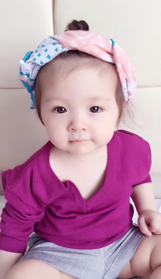Vẻ bụ bẫm, dễ thương của Cadie.