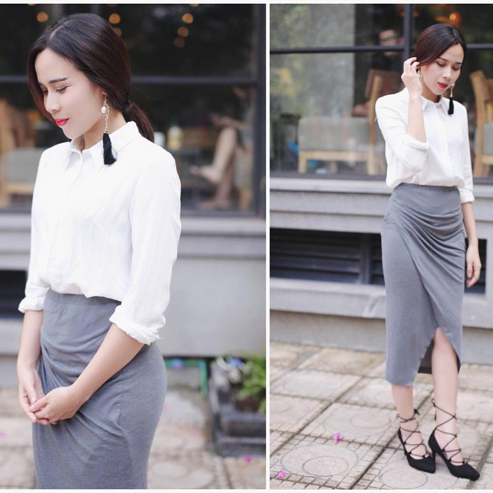 Lưu Hương Giang sành điệu.