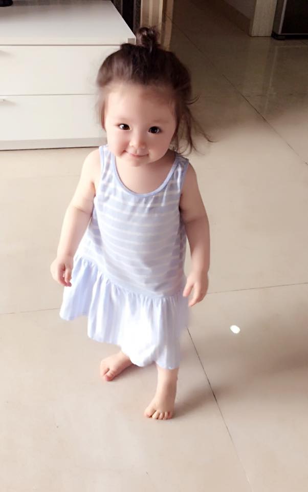 Vẻ dễ thương của Mộc Trà khiến nhiều người ngây ngất.