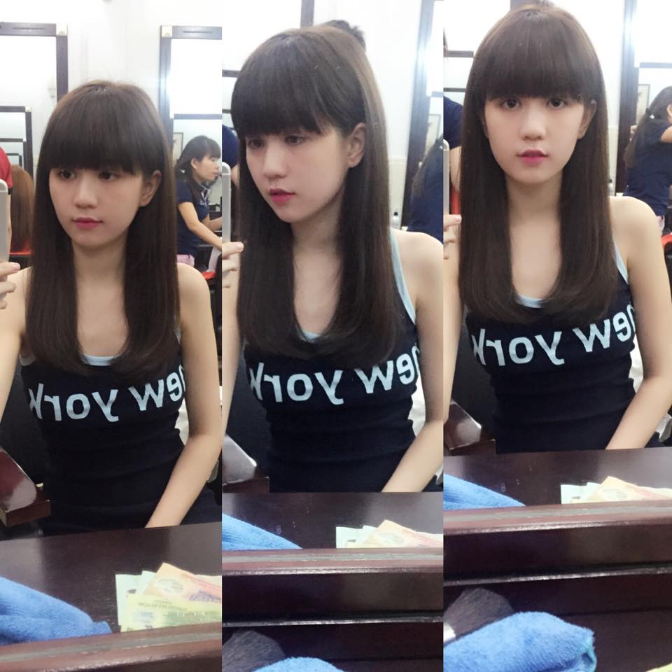 Ngọc Trinh bất ngờ trở thành... thiếu nữ tuổi 15.