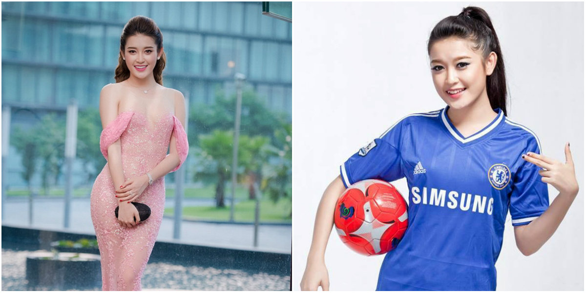 Hết fan Chelsea ca ngợi, Huyền My lại được báo ngoại tung hô
