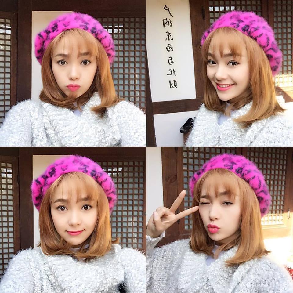 Minh Hằng selfile gương mặt biểu cảm. Nữ ca sỹ bày tỏ: 'Diện mạo mới cho 1 hành trình mới, mỗi hành trình là 1 mỗi trải nghiệm, tiếp tục khám phá thế giới, tiếp tục khám phá bản thân, càng đi nhiều càng thấy mình nhỏ bé, càng thấy nhiều càng muốn biết bao nhiêu. Đôi lúc mải mê chạy có thể sẽ đánh rơi vài thứ nhưng cứ đi thôi đừng quay đầu lại vì tuổi trẻ không đợi 1 ai'.