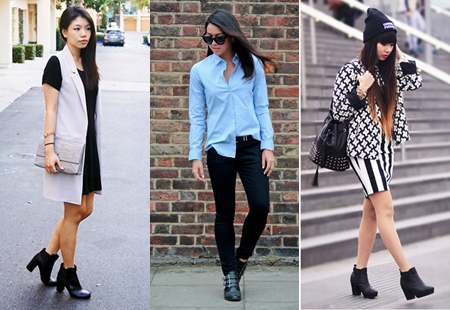 Ankle boots sành điệu phái đẹp nên sở hữu trong tủ đồ