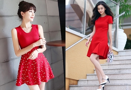 Những mẫu váy đỏ nữ tính, quyến rũ cho phái đẹp
