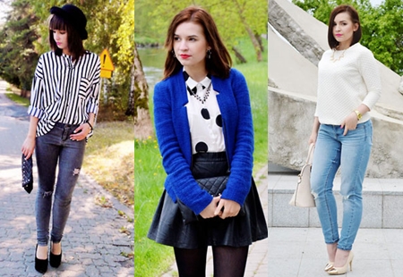 Cách phối đồ thu đông đẹp cho cô nàng mũm mĩm
