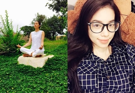 Hoa hậu Phạm Hương sống giản dị