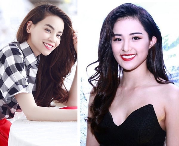 Trước đây, thời chưa lấn sân sang làng giải trí, nhan sắc của Hồ Ngọc Hà khá 'tầm thường'. Còn Hạ Vi, nhờ lợi thế 'ăn hình' kèm lối trang điểm 'sắc sảo', nhan sắc cô đã được cải thiện.