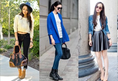 10 cách phối đồ đẹp cho bạn gái đón gió mùa về