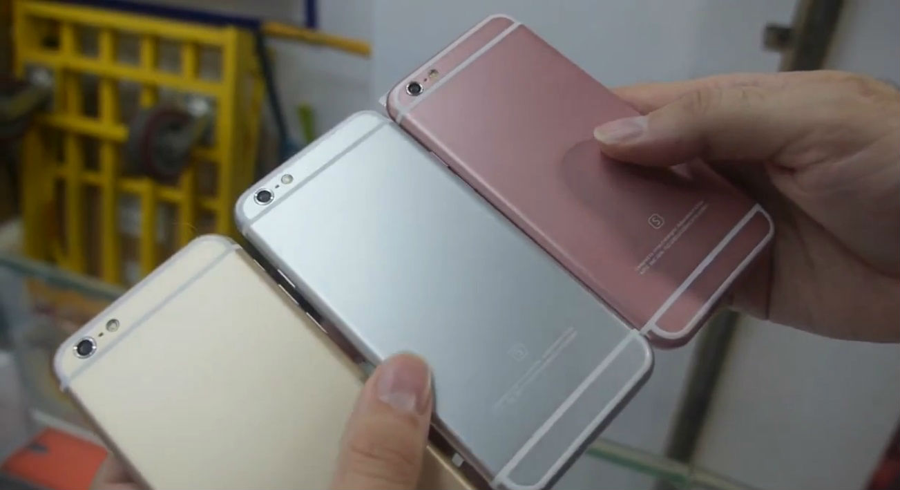 Sốc với loạt iPhone 6s