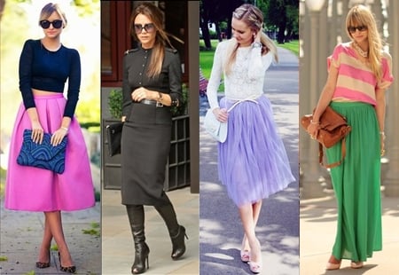 101 cách phối đồ với chân váy midi phù hợp mọi vóc dáng