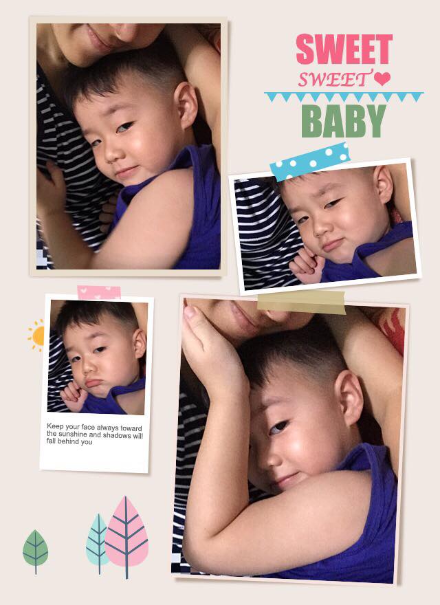 Lê Phương thích thú khoe ảnh biểu cảm gương mặt phụng phịu vô cùng đáng yêu của con trai Cà Pháo.