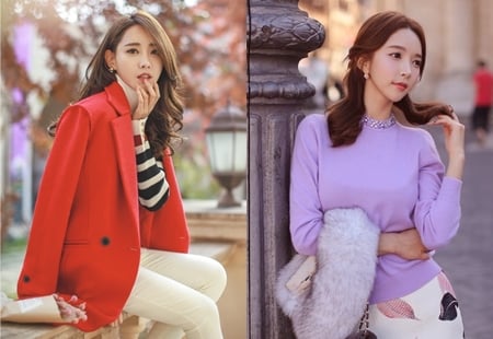3 cách mix đồ Hàn Quốc nữ công sở đang 