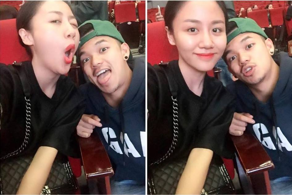 Văn Mai Hương xì tin, nhắng nhít khi hội ngộ Trọng Hiếu idol.