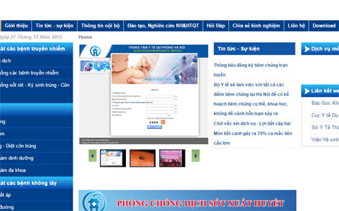Các bước đăng ký tiêm vắc xin Pentaxim cho con tại Hà Nội